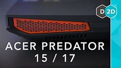 Acer Predator 15 + 17 Review - Powerful Gaming Laptops