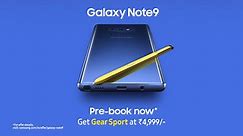 Introducing the super powerful Samsung Galaxy Note 9
