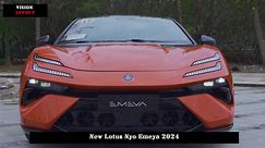 Close-Up Details with Orange Color Design.New Lotus Nyo Emeya 2024