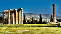 A Look At The Temple of Olympian Zeus, Athens, Greece