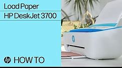 Loading Documents or Photos and Copying on the HP DeskJet 3700 Printer Series