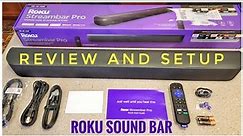 REVIEW & HOW TO SETUP Roku StreamBar Pro Sound Bar & Streaming Player