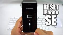 How To Reset & Restore your Apple iPhone SE 2020 - Factory Reset