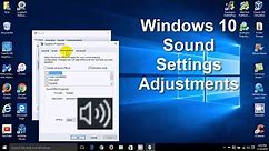 How to change Windows Sounds & Windows 10 Sound settings - Free & Easy 2016