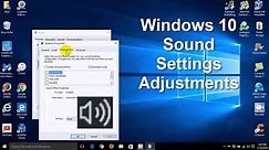 How to change Windows Sounds & Windows 10 Sound settings - Free & Easy 2016