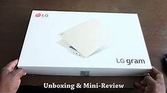 LG Gram 15 Unboxing & Mini Review