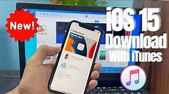 How to Download and install iOS 15 via iTunes (2021)
