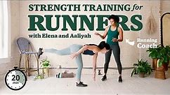 Strength Training for Runners *Follow Along* with Aaliyah Earvin | Deeply Moving with Elena Cheung