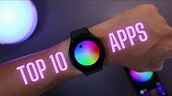 TOP 10 Apps for the Galaxy Watch 4 !