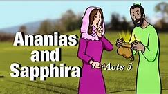 Ananias and Sapphira/ Acts 5/ Lying to God