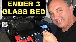 Creality Ender 3 Glass Bed Installation and Review