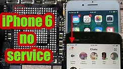iPhone 6 no service solution