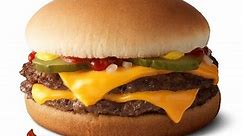 Grab a 50-cent double cheeseburger from McDonald's on National Cheeseburger Day
