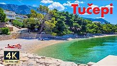 Tucepi Croatia 🇭🇷 4K Makarska Riviera Walking Tour 2023