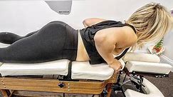 Chiropractor Delivers MAJOR ADJUSTMENT to Fitness Model