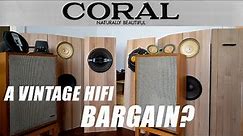 Coral Speakers - A Brief History & Vintage Hi-fi Review