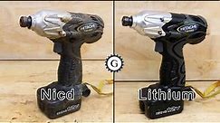 Hitachi Impact Driver & Battery (Nicd to Li-ion) Restoration | HITACHI FWH 12DC2