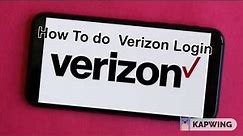 How To Do Verizon Login | Verizon Signup 2020