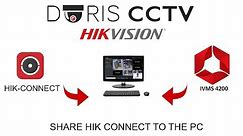 How To Setup Remote Viewing Hikvision DVR NVR On The Computer, PC, Mac Using IVMS 4200 Hik connect