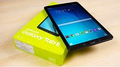Galaxy Tab E - Unboxing & Hands On