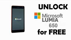 Unlock Microsoft Lumia 650 For Free - Nokia Lumia Network Unlock Any Lumia Phones Unlock Free