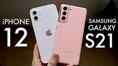 Samsung Galaxy S21 Vs iPhone 12! (Comparison) (Review)