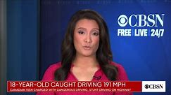 Canadian teen caught driving 191 mph