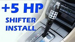 How to Install a Sporty Shift Knob