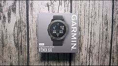 Garmin Fenix 6X Sapphire Unboxing.