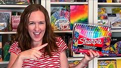 65 Sharpies Unboxing, Swatches, Names and Review