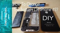 How To Change The Battery On iPhone 4S?