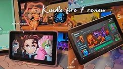 🕹is the Kindle Fire 7 good for gaming & streaming? an aesthetic review