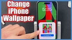 How To Change Wallpaper On iPhone 14 Pro Max - iPhone Beginners Guide