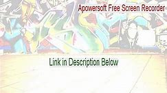 Apowersoft Free Screen Recorder Crack [Download Now]