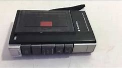SANYO M1001 Cassette Tape Recorder with Built-in Speaker
