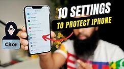 10 settings to protect iPhone against theft | iPhone chori hone se kaise bachae