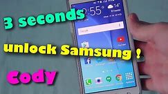 Cody │Ako odomknúť Samsung za 3 sekundy! / How to unlock Samsung for 3 seconds!