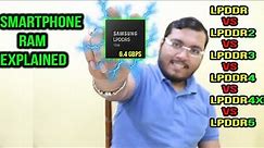 Smartphone Ram Explained |LPDDR4X Vs LPDDR5 RAM |How Much RAM Do You Need |LPDDR Vs LPDDR2 Vs LPDDR3