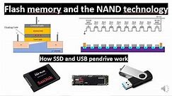 How flash memory works - SSDs and USB pendrives