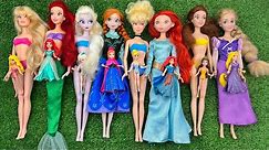 ASMR 5 MYSTERY SURPRISES Disney Princess Mattel Miniature Dolls Satisfying Unboxing NO Talking Video