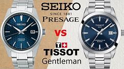 Seiko Presage Sharp Edged vs Tissot Gentleman Powermatic 80 Silicium