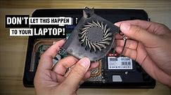 Laptop Cooling Fan Cleaning | MSI Laptop