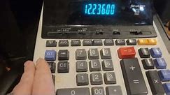 Sharp® EL 2630PIII Printing Calculator Review, Has worked diligently for years with no issues!