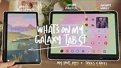 what's on my galaxy tab s7 + favorite apps and tricks