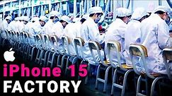Inside Apple’s ALL NEW iPhone 15 SHOCKING Factory