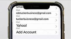 How To Add A New Email Account On iPhone | Add Another Email Account To iPhone