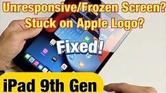 iPad 2021: Screen is Frozen or Unresponsive or Stuck on Apple Logo? FIXED!