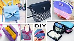 DIY & HACKS RECYCLE OLD CLOTHES INTO FANCY BAGS