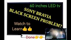 How to repair Sony bravia 60 inches LED tv #defective backlight repair with out changing..