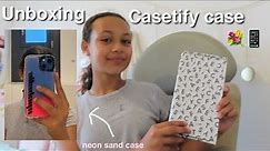 UNBOXING CASETIFY NEON SAND CASE